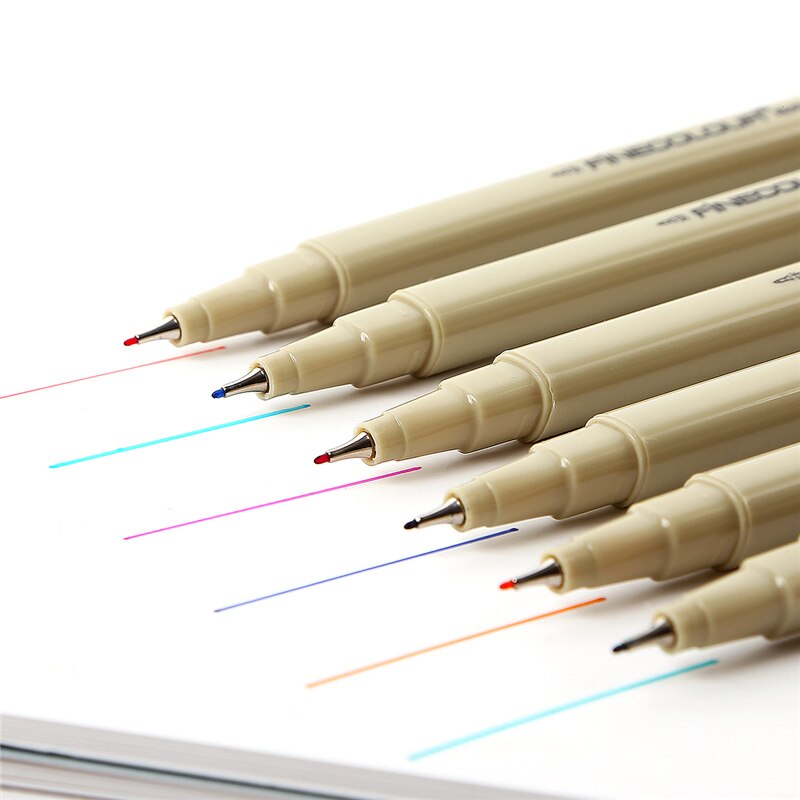 Finecolour EF300 Waterbasis Gekleurde Fineliner 0.3Mm 48 Kleuren Professionele Schets Tekening Art Markers