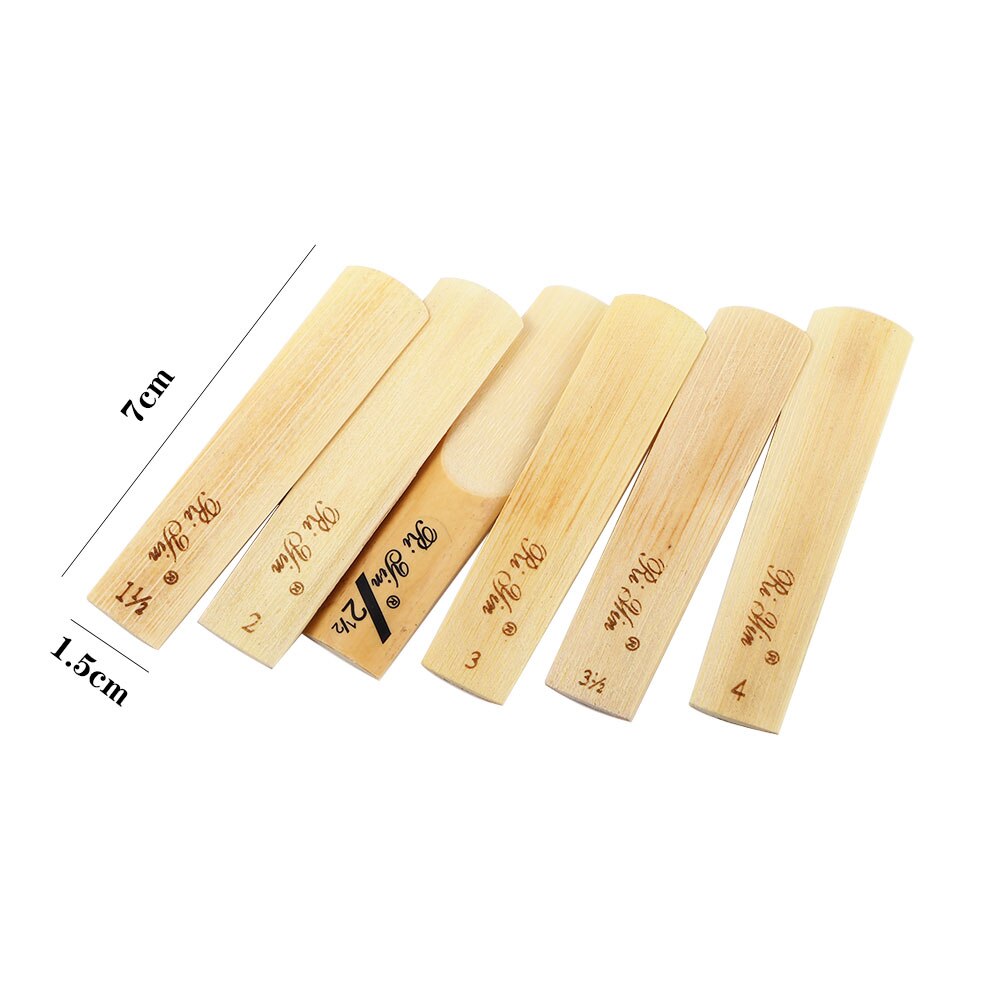 10 Pack Sterkte 1.5/2.0/2.5/3.0/3.5/4.0 Eb Altsax Saxofoon Rieten C saxofoon Riet Houtblazers Instrument Onderdelen Accessoires