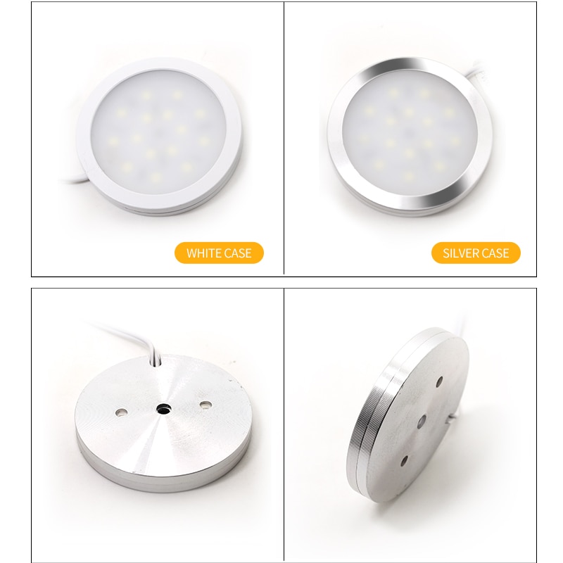 12v ultratunna små spotlights skåplampor spot hem display stativ fönster display led fokus panel lampa 3w mini downlight