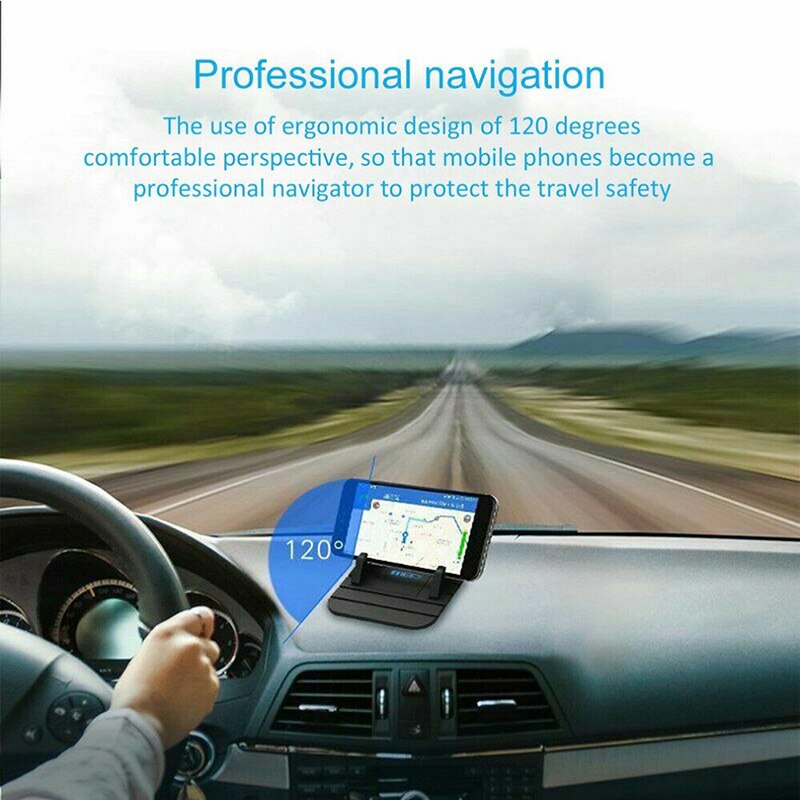 Dashboard Antislip Mobiele Telefoon Mount Houder Voor Iphone Huawei Xiaomi Rubber Pad Stand Auto Interieur accessoires