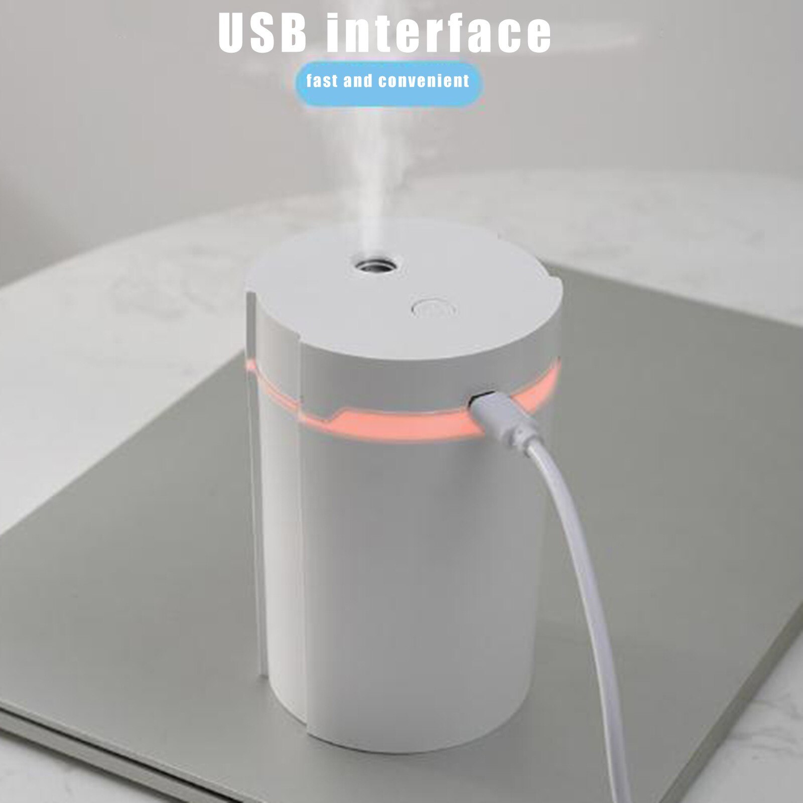 Home Air Freshener Diffuser Cool Mist Humidifier Diffuser 280ml Small Humidifiers For Bedroom With Star Led Night Light#p30