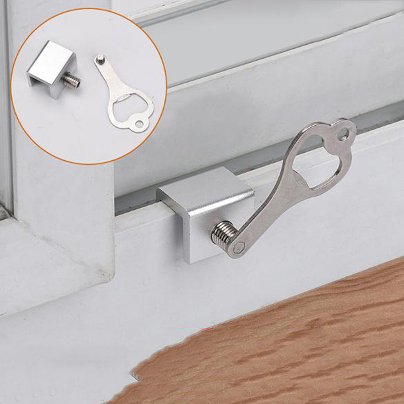 Security Sliding Sash Stopper Locks On Windows Lock Window Stoppers Move Window Child Safety Lock Sliding Windows Lock
