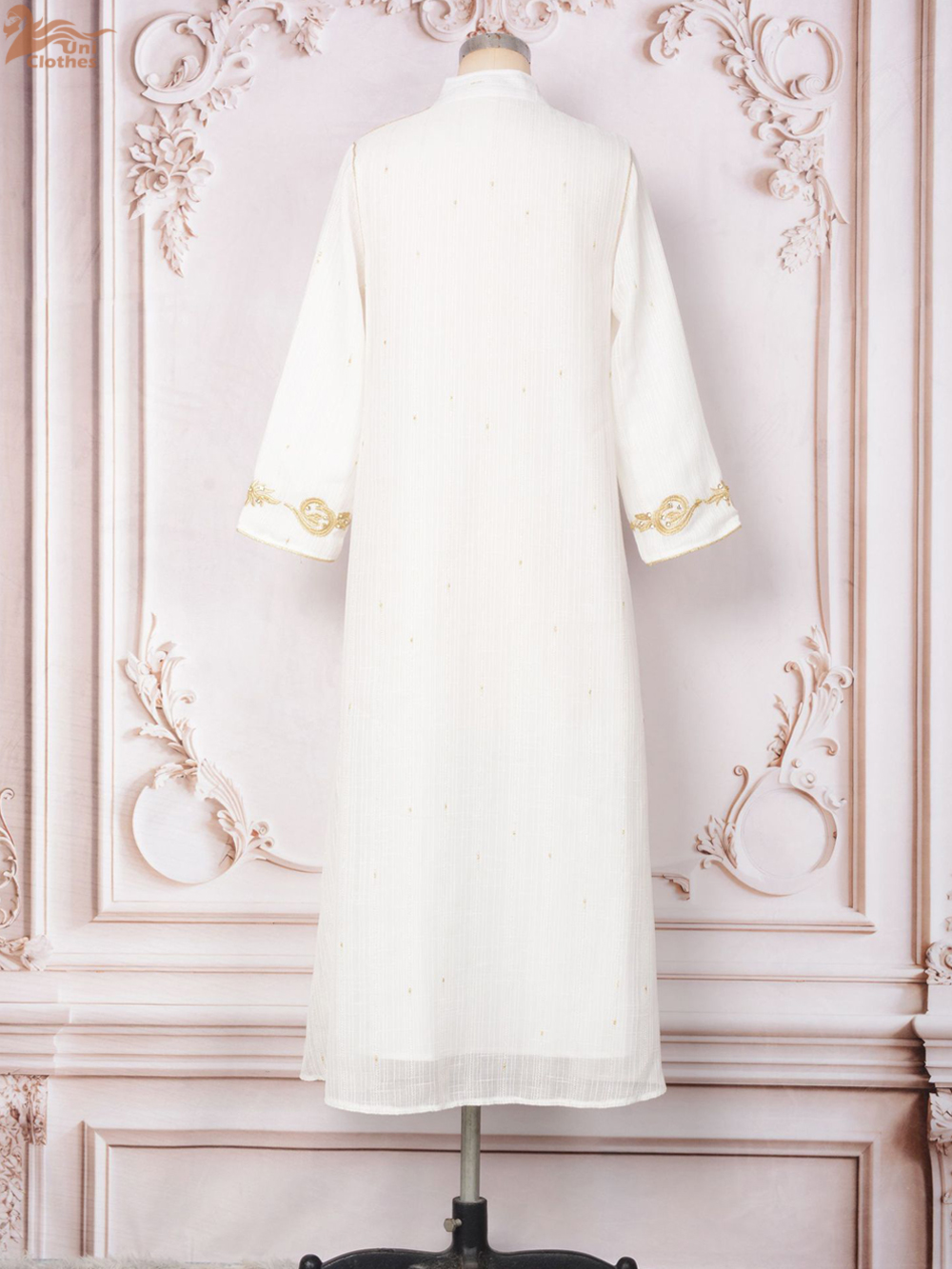 Vestidos caftán Abaya Jalabiya para mujer, vestido largo de musulmán bordado, Abayas sauditas Eid Ramadán Dubai Islam Marocain Vestidos