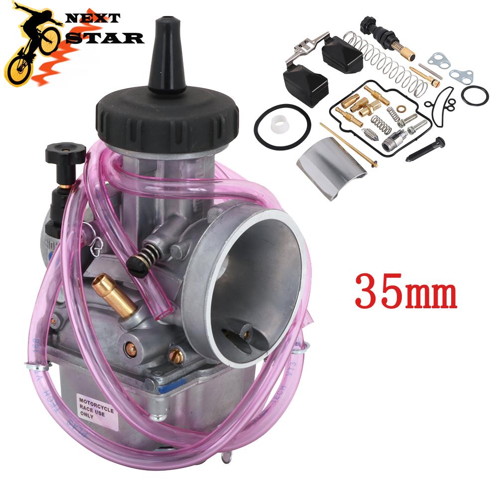 Universal For KOSO PWK 28 34 35 38 2T 4T For Keihin Mikuni Carburetor Carburador With Power Jet Repair Kit For Yamaha Suzuki