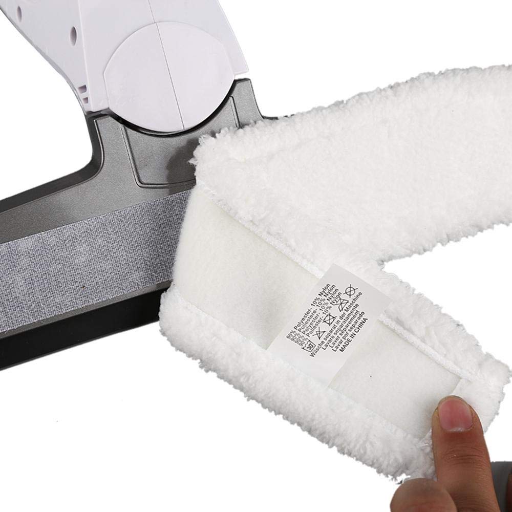 Electric Window Cleaner, Cordless Hand Held Electric Window Window Vac. Strong Sucking With Vacuum Cleaner And Microfibre Cloth