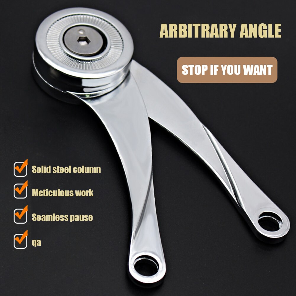 Zinc Alloy Cupboard Door Support Rod Cabinet Door Lift Up Stop Stays Soft Close Hinge for Tatami Furniture Hardware