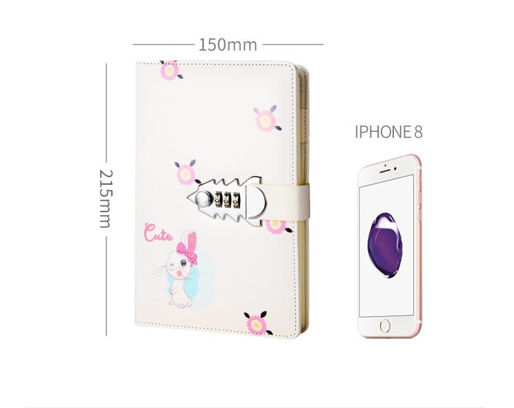 A5 Pu Lederen Planner Notebooks En Tijdschriften Wachtwoord Agenda Office Bussiness Dagboek Met Slot Notebooks Schoolbenodigdheden