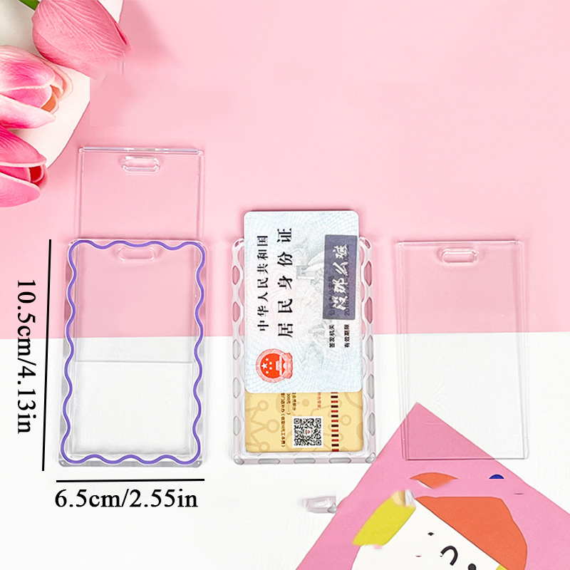 Neue Ins Glitter Star Transparent Kpop Fotokartenhalter 3-Zoll Idol Karte Schutzhülle Fotohüllen Schlüsselanhänger ID Bankkartenhülle