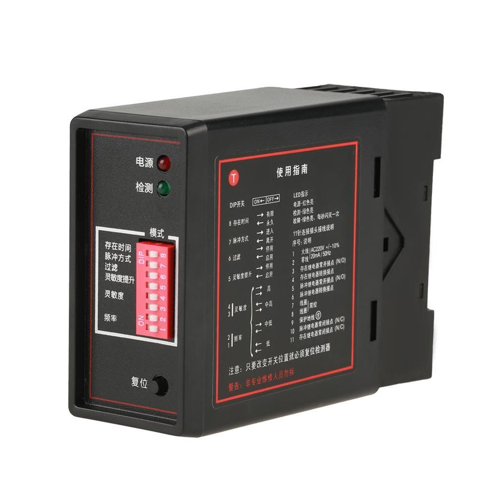 220V PD132 Inductive Vehicle Loop Detector For Automatic Gate Opener Barrier Gate Traffic Inductive Vehicle Access