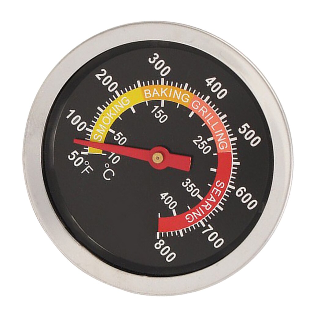 BBQ BARBECUE GRILL REPLACEMENT THERMOMETER SMOKER ROASTER TEMP GAUGE