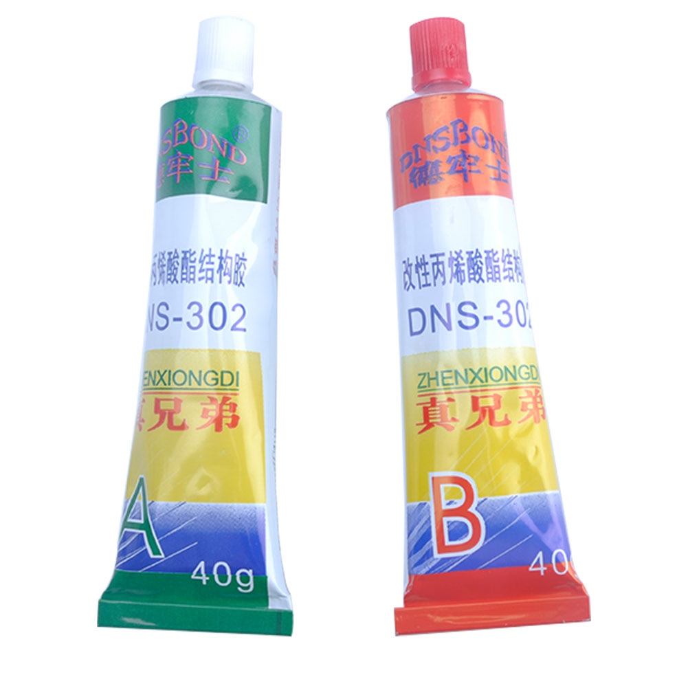 Plastic Metal Super Strong Furniture Quick-drying Glue AB Wood Epoxy Clear Adhesive Daily Necessities Repair And Bonding