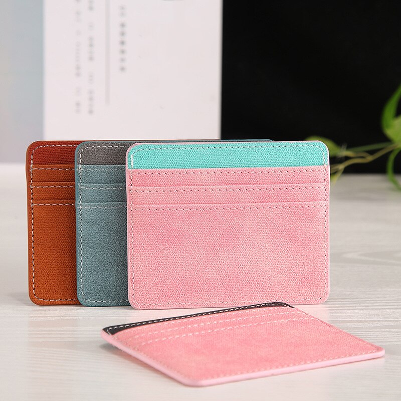Multi Slot Card Holder Slim Bank Credit Card ID Cards Coin Pouch Case Bag Wallet Organizer Women Men Thin Business Card Wallet
