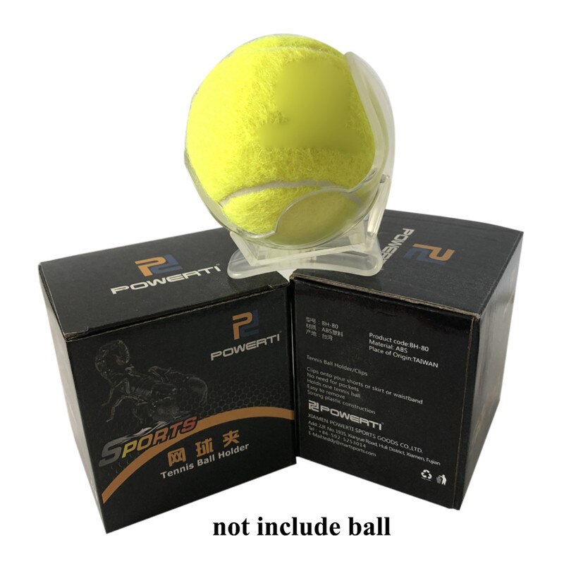 Professionelle Tennis Ball Clip Tennis Ball Halter Taille Clip Transparent Hält Training Ausrüstung Tennis Ball Zubehör