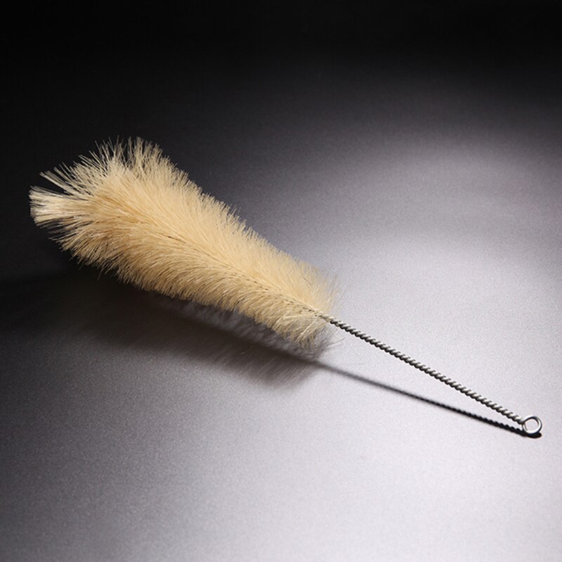 Juego de 5 unidades de cepillo para frascos de laboratorio, Erlenmeyer, botella de reactivo, triangular, cepillo para el pelo