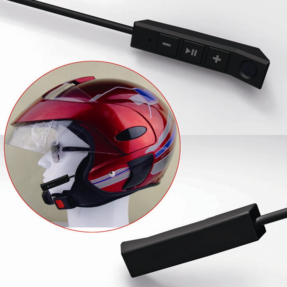 Motorhelm oortelefoon draadloos bluetooth moto headset hoofdtelefoon luidspreker handsfree muziek voor  mp3 mp4 smartphones