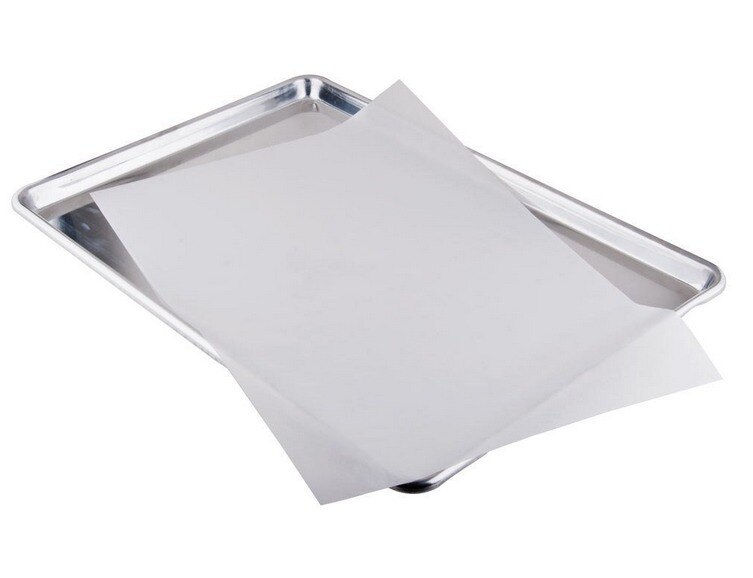 Genanvendelig 16x 23 tommer glasfiber klud anti-olie linoleum høj temperatur nonstick tyk bbq ovn bagemåtte olie papir: Hvid