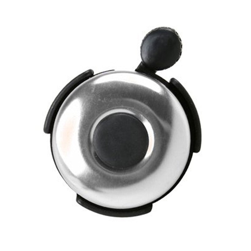Mayitr 1pc Bike Classic Bicycle Bell Cycling 22mm Handlebar Horn Ring Alarm Aluminum Alloy Cap Accessories: Sliver