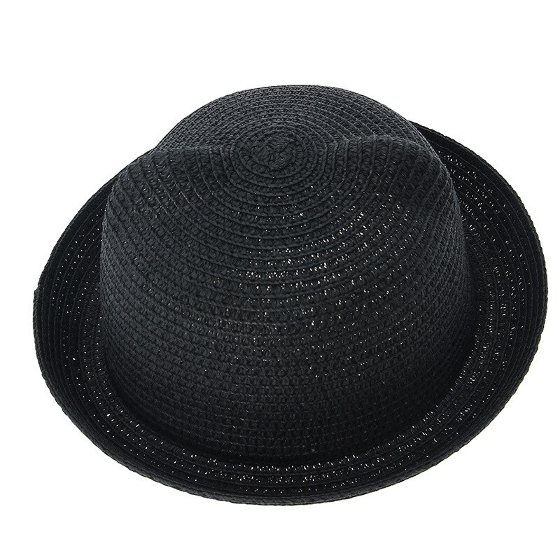Sombrero para el sol para niños y niñas, sombrero de paja para bebés y niños, sombrero para la playa con orejas de Panamá, bonito, primavera y verano: 2