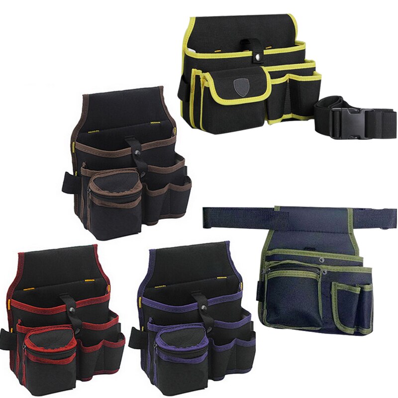 Grote Capaciteit Taille Tool Bag Taille Zakken Elektricien Gereedschapstas Oganizer Draagtas Gereedschap Tas Riem Taille Pocket Case