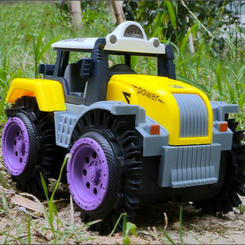Kinderen Flip Speelgoed Auto Elektrische Stunt Boer Auto Kind Dump Truck Simulatie 4 Wheel Drive Elektrische Speelgoed Auto