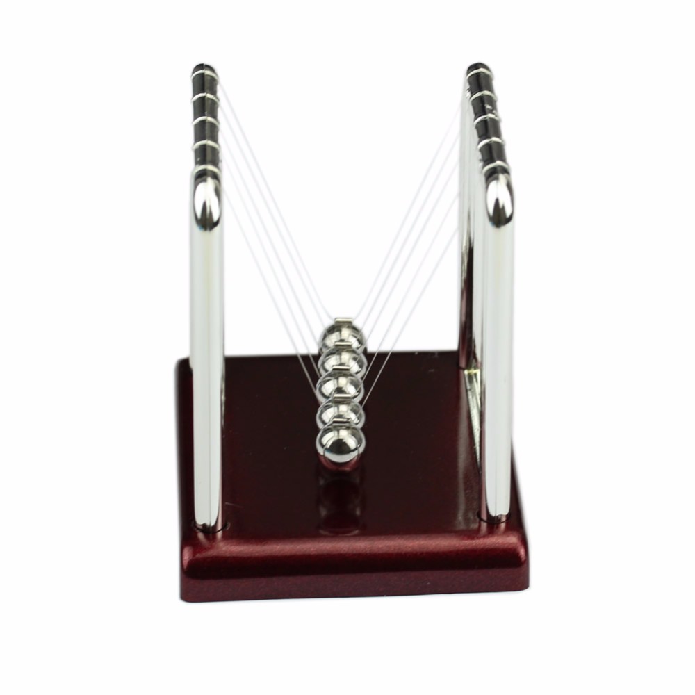 Steel Newton's Cradle Balance Ball Physics Science Pendulum Desk Fun Toy