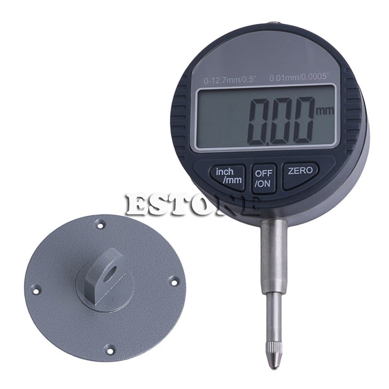 0-12.7mm/1" Range Gauge Digital Dial indicator Precision Tool 0.01mm/0.0005" Tester Tools