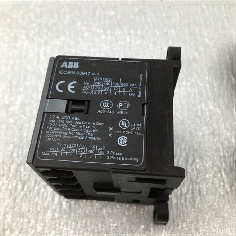 ABB B6 – mini contacteur à 3 pôles, fonctionne avec ca B6-30-10 B6-30-01