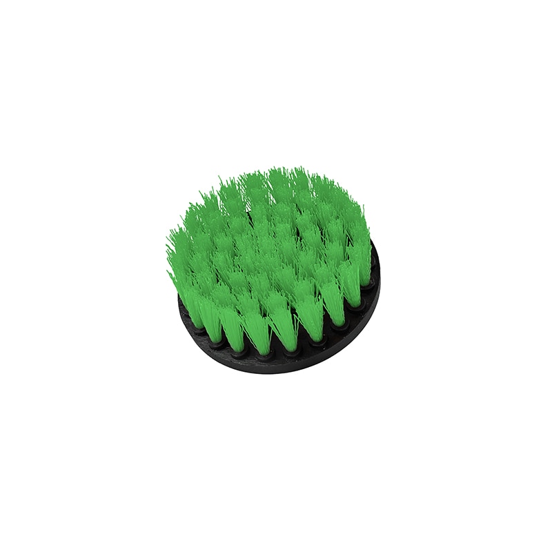 Cepillo de limpieza eléctrico de taladro de 4 pulgadas para muebles de madera de plástico de cuero Limpieza de interiores de automóviles exfoliante de potencia, colores Mutiple