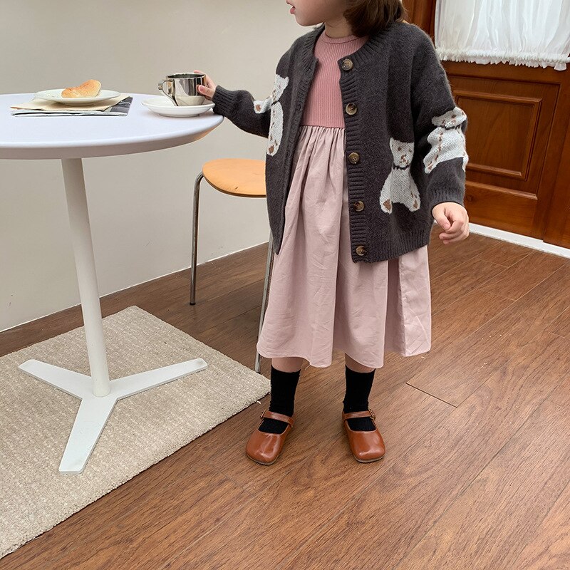 5198 warme truien voor kinderen kersttrui voor kinderen meisjes jongens vest wintertrui kinderen cartoon kindertruien