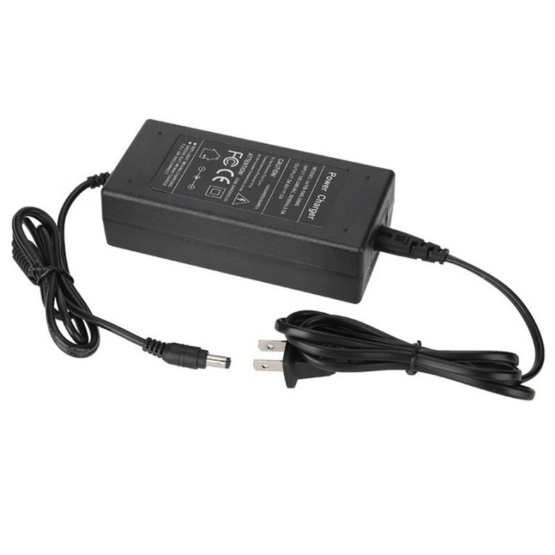 Carregador superior 54.6v 2a para 48v li-ion bateria carregador dc soquete/conector para 48v 13s bateria de lítio ebike eua plug