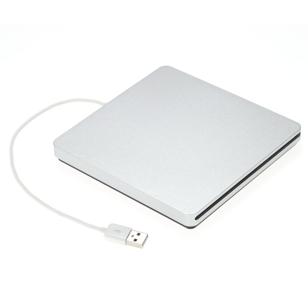 Usb 2.0 Draagbare Ultra Slim Externe Slot-In Cd Dvd Rom Speler Drive Writer Reader Voor Imac/Macbook/Macbook Air/Pro Laptop Pc