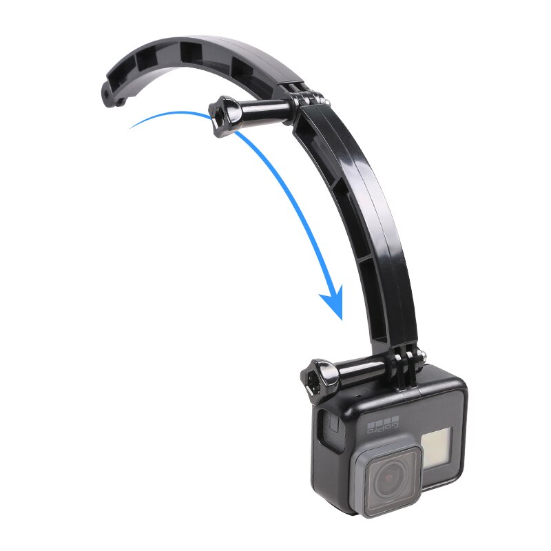 3 möglichkeiten Helm Verlängerung Arm Motorrad Helm Halterung Verstellbaren stechen Für GoPro Held 7 6 5 4 3 Xiaomi Yi kamera Zubehör