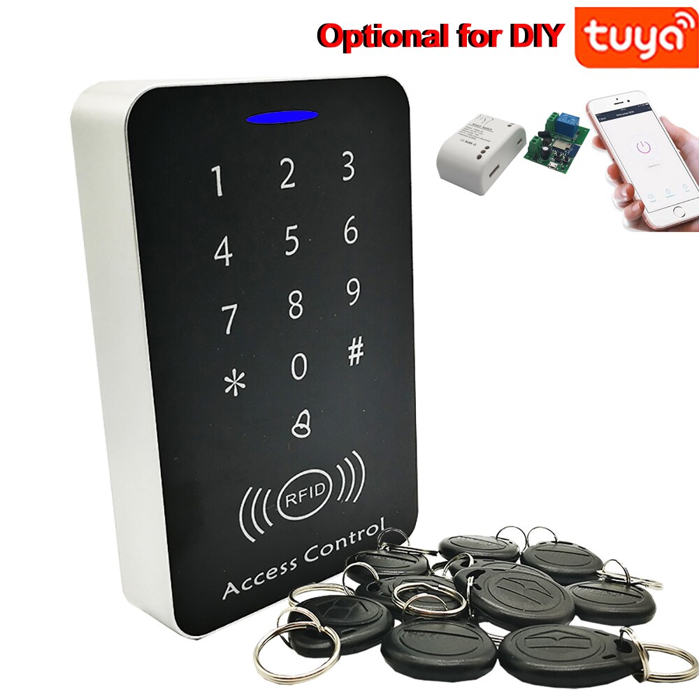 125khz RFID Proximity Card Access Control System RFID/EM Keypad Card Access Controller Door Opener Master Controller