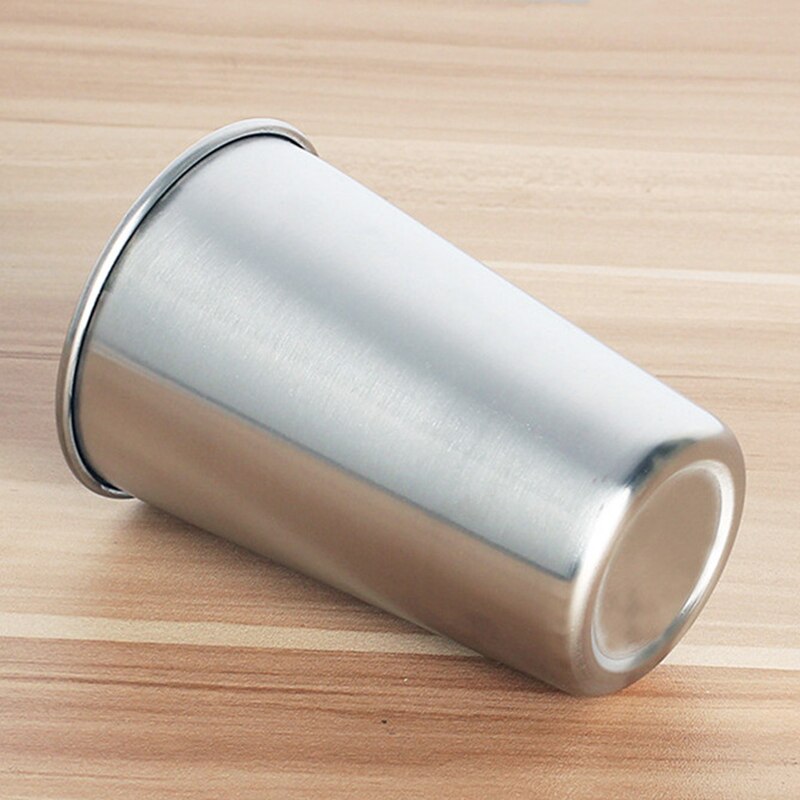 30ml/70ml Mini Stainless Steel Shot Glass Cups Tumbler Pint Wine Drinking Glasses Metal Cold Spirits Cup For Home Kitchen Bar