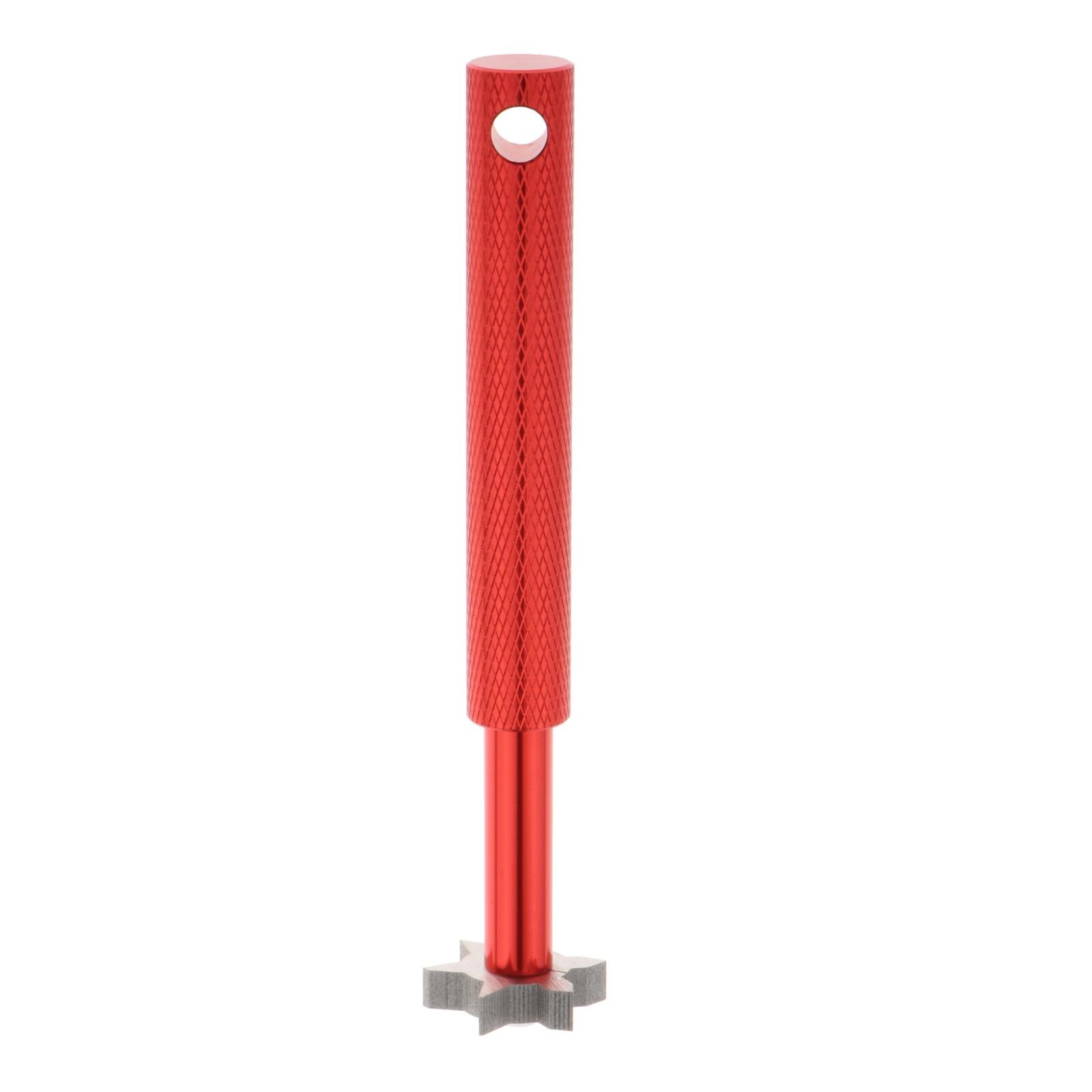 6 Head Lengthen Wedge Iron Golf Club Groove Sharpener Brush Cleaner Regrooving Tool - 6 Head