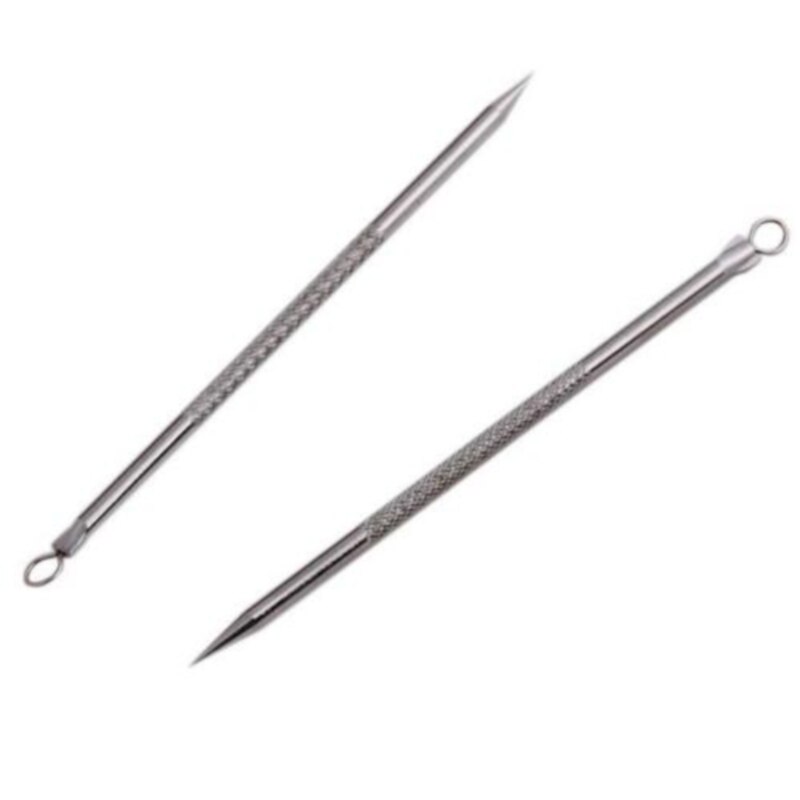 Stainless Steel Extractor Blackhead Remover Needles Dots Cleaner Acne Blemish Remover Needles Set Black Spots Pore Cleanser Tool