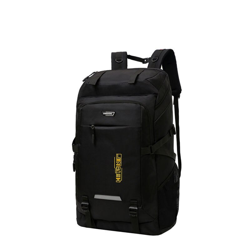 80L Super grande al aire libre mochila organizador De hombres bolsos De Viaje Duffle Big Duffel Weekend Vs Bolsa equipaje embalaje cubos Bolsa De Viaje: Black 60L