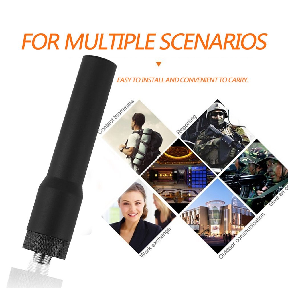 Mini SMA-F Female Dual Band Soft Antenna Walkie Talkie UV-5R SF20 1PC for BAOFENG Outdoor Plus UV-5RE Plus UV5RC UV-82 UVB5 UVB6