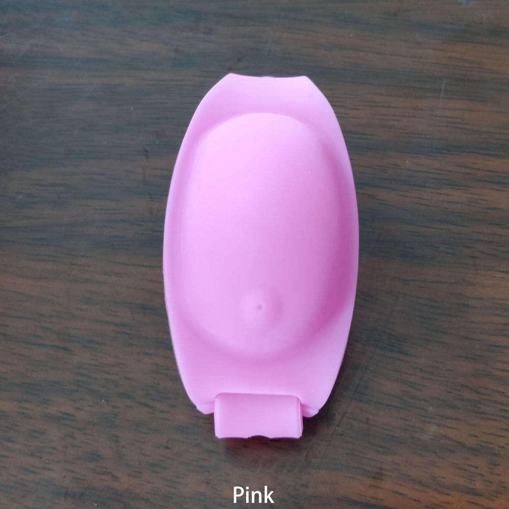 1PCS Hand Sanitizer Dispenser Adjustable Wristband Hand Dispenser Silicone Refillable Soap Antibacterial Bracelet With Bottle: 6