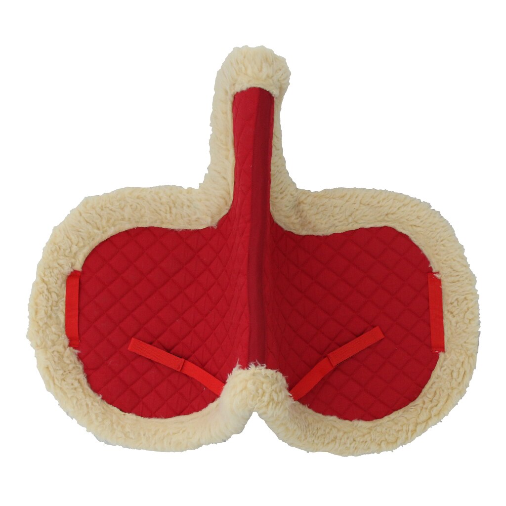 Horse English Western SADDLE Anti - Slip Fleece Pad: Default Title