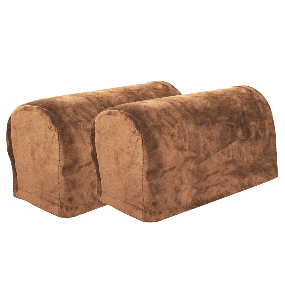 1 par stue sofa armlæn betræk møbelbeskytter til sofa stol moderne hjem støvtæt slidstærk elastisk stretch