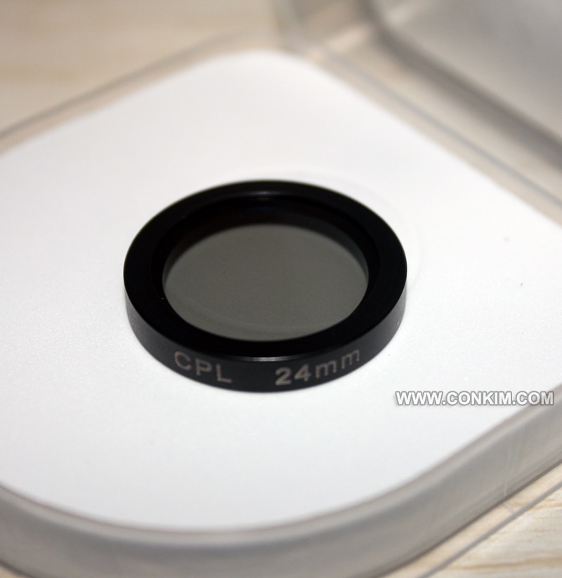 Conkim-filtre CPL de supérieure 24mm | Verre magnétique polarisant circulaire, pour caméra de voiture DVR Mini 0806/0903/0807/0905/0906/0806S