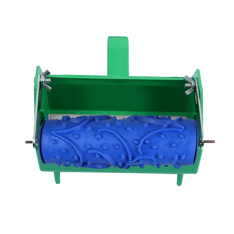 5 "wzorzysty wałek robić farby dekoracyjny wałek robić tekstury z pojedynczy kolor maszyna robić malowania, 5-calowy wytłoczony plastikowy uchwyt