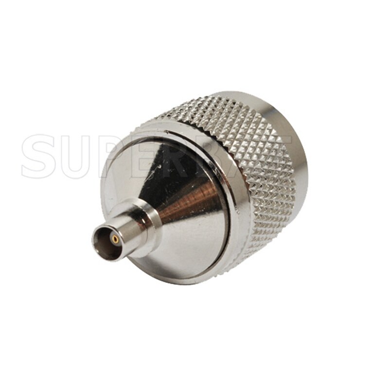 Superbat 5 stk n-mcx adapter n hann til mcx hunn rett rf koaksial kontakt