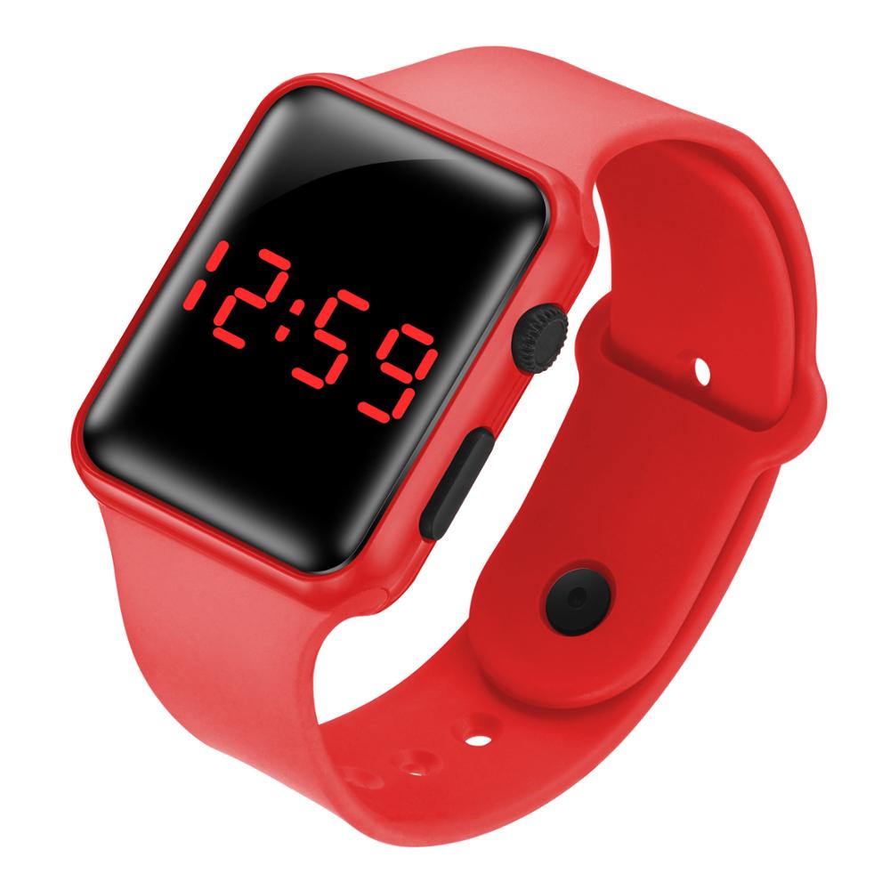 LED Student Electronic Watch Children Watch Suitable For Boys and girls Cute Bracelet Color watch