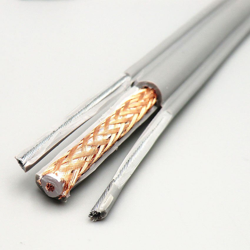 Shielded Elevator Video Cable with steel wire Elevator Dedicated Traveling Monitoring Electrical Wire