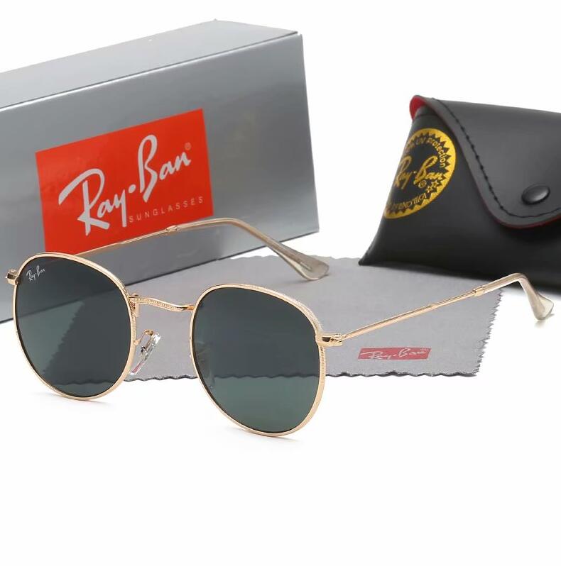 Rayban-frete grátis 2020 novas chegadas para homens mulher caminhadas eyewear marca de alta qualidade sunglasse outdoor glasse rb3447
