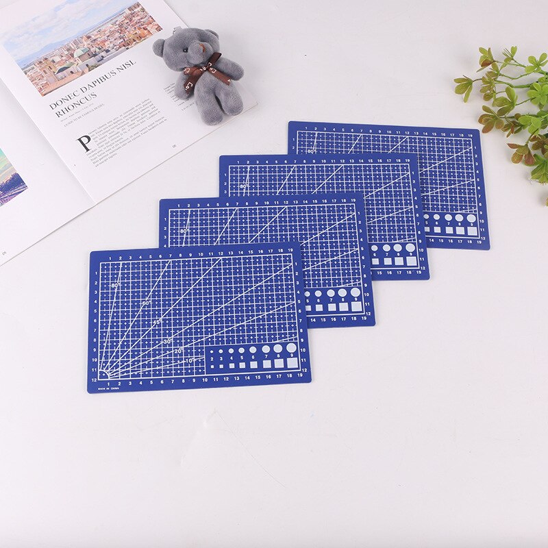 A5 cutting base plate PVC double-sided cutting plate scale plate office stationery