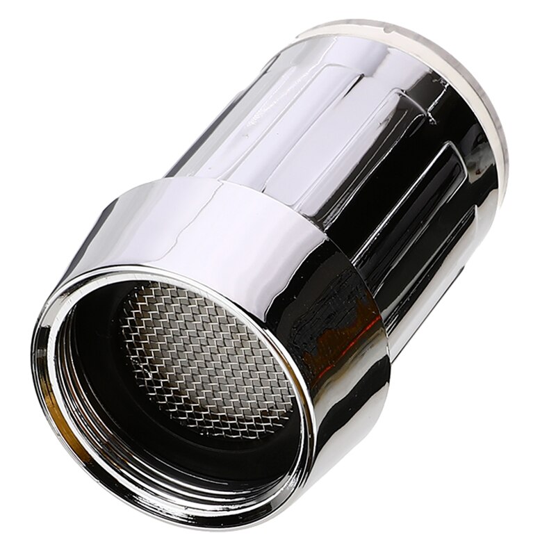 Lichtgevende led waterkraan douchekraan wastafel watersproeier badkamer keuken verwarming kranen thermostaat blauw /3 kleuren /7 kleuren