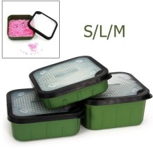 Fishing Maggot Bait Boxes With Breathable Fitting Lids Live Bait Storage Box Bloodworms Bait Container Pesca Iscas Fish Tackle